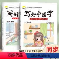 写好中国字·1年级[上册+下册]2本 [正版]荣恒2024新写好中国字字帖一二三四五六年级上下册人教版英语同步练字帖课课