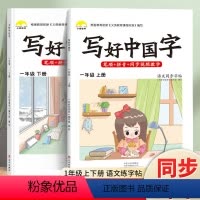 写好中国字·1年级[上册+下册]2本 [正版]荣恒2024新写好中国字字帖一二三四五六年级上下册人教版英语同步练字帖课课