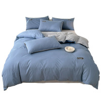 天山柔 200*230cm 全棉拼色 四件套 (计价单位:套)