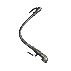 豫众诺 不锈钢金属软管 DN25/78cm 个