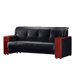 美沐芯品办公沙发/皮沙发(多色可选)XP-BGSP005实木扶手