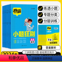 [6本]语+数+英+物+化+生 小题狂刷[高考] [正版]2024年卷霸小题狂刷语文数学英语物理化学生物小题狂做新高考小