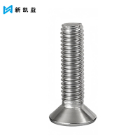 新凯益 304不锈钢十字平头螺丝沉头螺丝钉小机螺钉 M6*45[10只] 袋