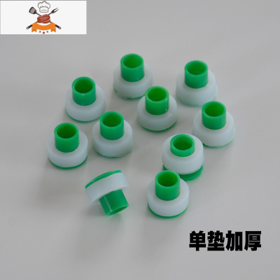 敬平代替生料带堵漏内牙垫密封圈角阀龙头内丝胶垫ppr免生料带胶垫4分 单垫加厚款50个