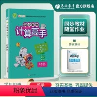 数学 七年级/初中一年级 [正版]2023年 初中数学计算高手七年级北师大版 春雨教育初一数学7年级BSD版练规范性练