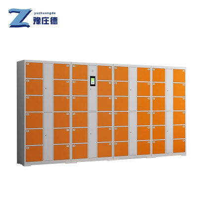 豫庄德电子存包柜48人脸台