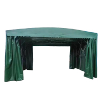 伸缩雨棚 遮阳棚 可定制 平方米