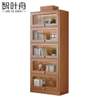 智叶舟实木办公柜80*30*192.6cm台