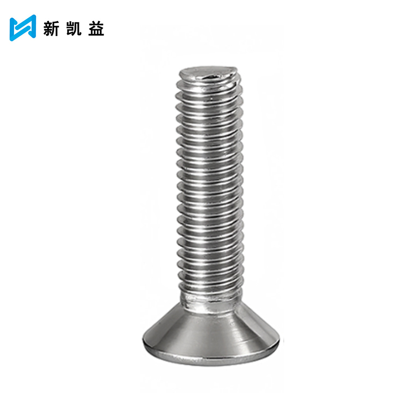 新凯益 304不锈钢十字平头螺丝沉头螺丝钉小机螺钉 M6*35[10只] 袋