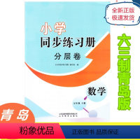[正版]六三制配青岛版小学同步练习册分层卷数学五年级上册周考卷阶段卷专项卷期末综合测评卷山东教育出版社配小学5五上含参