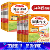 [二年级上]同步作文+答题模板+字帖+阶梯训练 小学通用 [正版]2024开心同步作文三年级上下册一二三四五六七八年级人