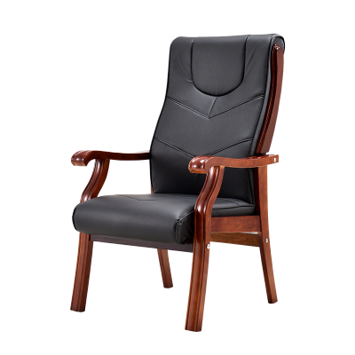 全简老板椅经理椅实木办公椅会议椅电脑椅子大班椅皮座椅