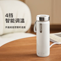 飞利浦随行电热水杯便携迷你烧水杯316不锈钢内胆电热杯保温杯AWP2799 白色350ml 单位:个
