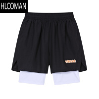 HLCOMANWABRAVE假短裤透气速干健身跑步篮球四分短裤美式训练休闲