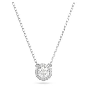 Swarovski优雅多变女款吊坠项链铑电镀链条搭配璀璨锆石