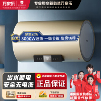 万家乐[安全大师R7无电洗]电热水器60升 出水断电 镁棒免换 一级能效3000W速热