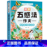 五感法作文 写作技巧强化训练 小学通用 [正版]全3册 情景五感法写作文三到六年级五感法写作方法技巧二三四五年级上册下册