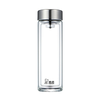 希诺(HEENOOR)双层玻璃杯230ml XN-6551/个