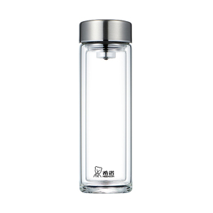 希诺(HEENOOR)双层玻璃杯230ml XN-6551/个