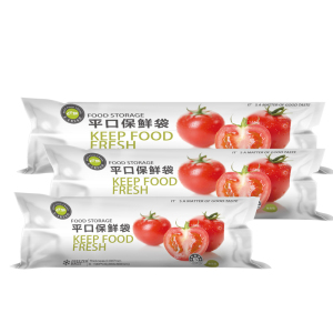 e鲜 保鲜袋 抽取式 厨房家用食品袋 中号 25cm*35cm共100只