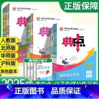 5本:[人教版]语数英物化 九年级下 [正版]2025典中点人教版数学北师大版七年级上册八九年级下册初中语文英语物理化学