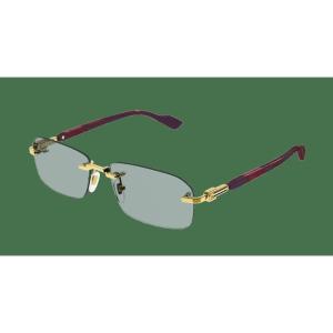 古驰(GUCCI)墨镜男款金属感金框灰 lens尼龙材质潮流百搭配镜