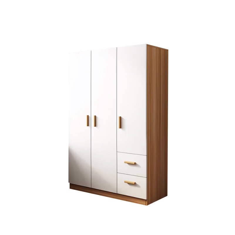 苏宁 质凡 实木衣柜卧室轻奢带抽屉家用储物收纳柜/ZF-YG018/1200*500*1800