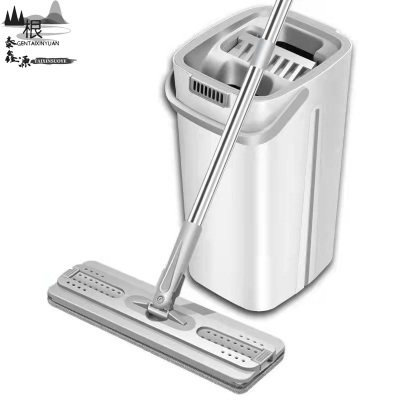 根泰鑫源刮刮乐免手洗平板拖把桶36CM/个