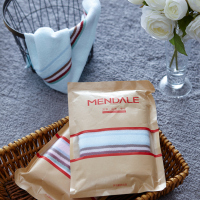 梦洁 雅柔纯棉面巾 32*70cm 2条装