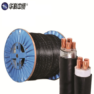 华科中缆 3+1芯铠装低压电缆 WDZN-YJV22-3*35+1*16 米
