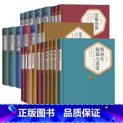人民文学出版社精装名著合集共99部 [正版]人民文学出版社精装名著名译系列单本任选 悲惨世界堂吉诃德巴黎圣母院战争与和平