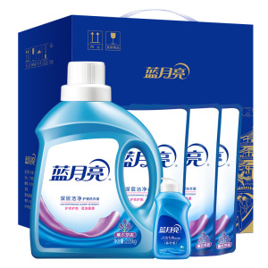蓝月亮深层去污洗衣液3.63kg组合装低泡易漂温和护衣适合全家