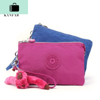 大号帆布手机零钱包女布艺手拿包休闲防水手抓包斜挎小包包多隔层NEW LAKE女手包