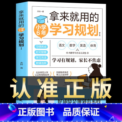 [小学6年]拿来就用的学习规划 [正版]暑假30天成为学习高手书籍给孩子的第一本学习方法书高效记忆初中高中小学等你在