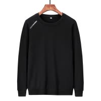 SUNTEK中老年男士爸爸内搭圆领加肥加大码棉卫衣运动休闲衣服胖子秋装卫衣
