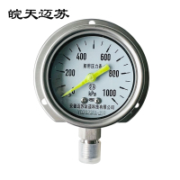 皖天迈苏YC-60T船用压力表径向后边1.5级压力表