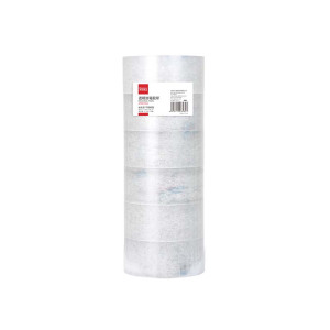 齐心 JP4810-6 普透封箱胶带 48mm*100y 6卷/筒 透明 单位:筒