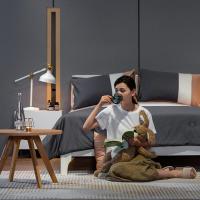 美帮汇空调被夏凉被全棉全棉夏被薄被子可水人双人棉被三件套