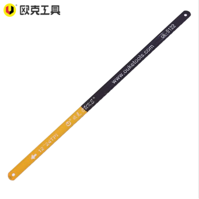 欧克 锯弓替换锯条钢锯架用300mm 柔性24牙OK-9122/根