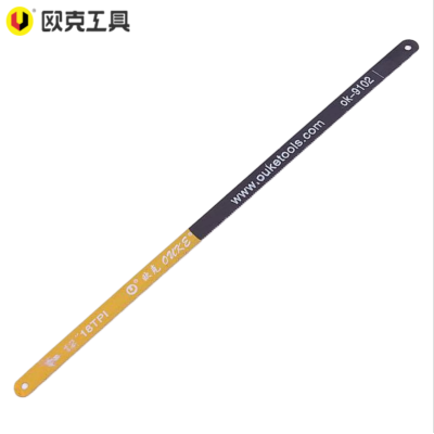 欧克 锯弓替换锯条钢锯架用300mm 软性18牙OK-9102/根