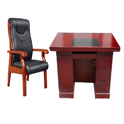 心业1.6米油漆饰面办公桌牛皮会议椅一套XY-YQBGZNPY03办公桌椅套装 此产品单件不出售批量请联系客服