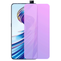 [送手机壳]轻万适用vivox27钢化膜全屏玻璃贴膜幻彩版抗蓝光全屏保护膜