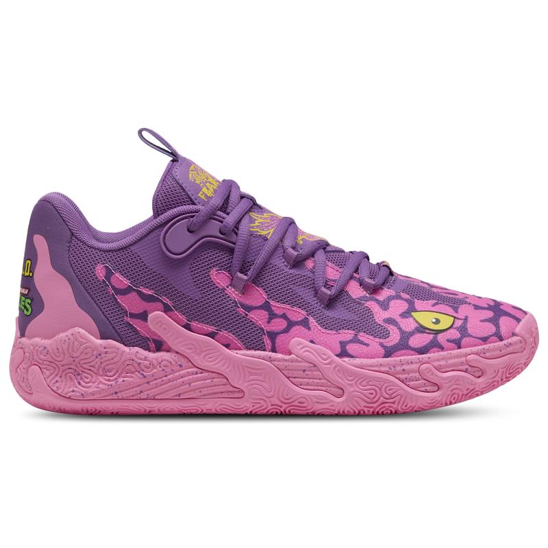彪马(Puma)篮球鞋男款低帮潮牌联名款紫粉撞色时尚休闲运动鞋