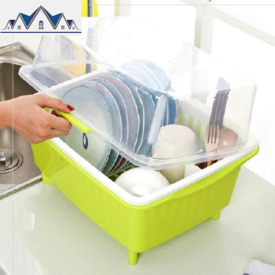 凉碗架放碗碗碟篮不生锈收纳盒排水管厨房放碗架沥水架碗盆水果盘 三维工匠收纳层架