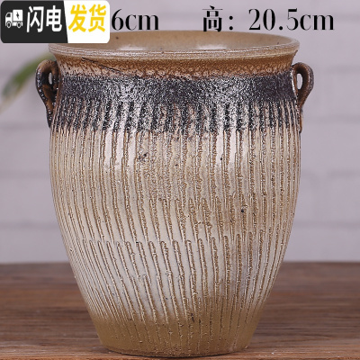 三维工匠宜兴紫砂花盆老桩多肉盆景法师盆栽透气粗陶陶瓷大号盆 菠萝还原白 大花盆容器