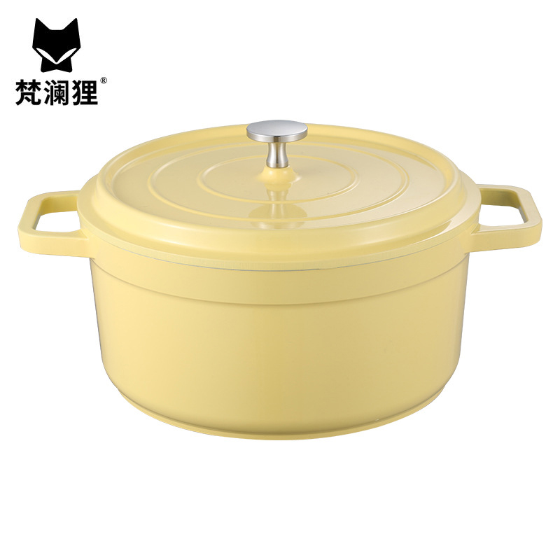 梵澜狸珐琅锅炖汤锅D74 个