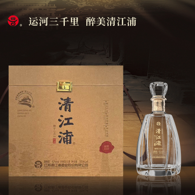42%vol 大清江浦酒-康熙1684品鉴 500ml*4/箱 箱装 浓香型白酒