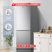 容声186升两门二门双开门宿舍出租房家用电冰箱小型节能省电迷你可冷藏冷冻两用保鲜 BCD-186GA1DE银