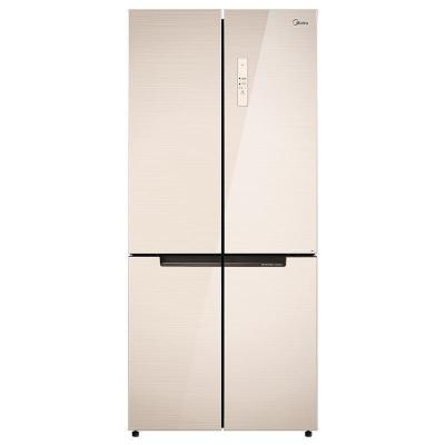 美的（Midea）BCD-515WGPM极地金19分钟急速净味雷达感温一级变频家用大容量十字对开门电冰箱