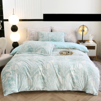 悠梦嘉居7D雕花绒暖芙四件套浮雕工艺3500克秋冬加绒套件1.5/1.8床通用保暖四件套YJ-14561